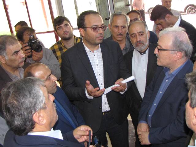 بازدید  دکتر نمکی 